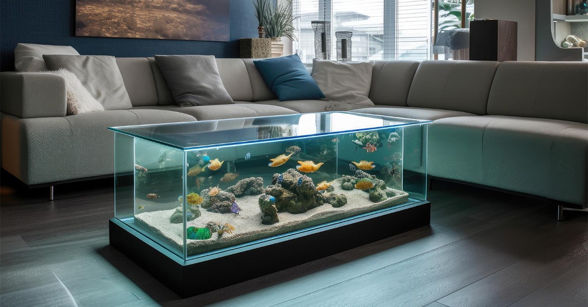 acquario casa moderna