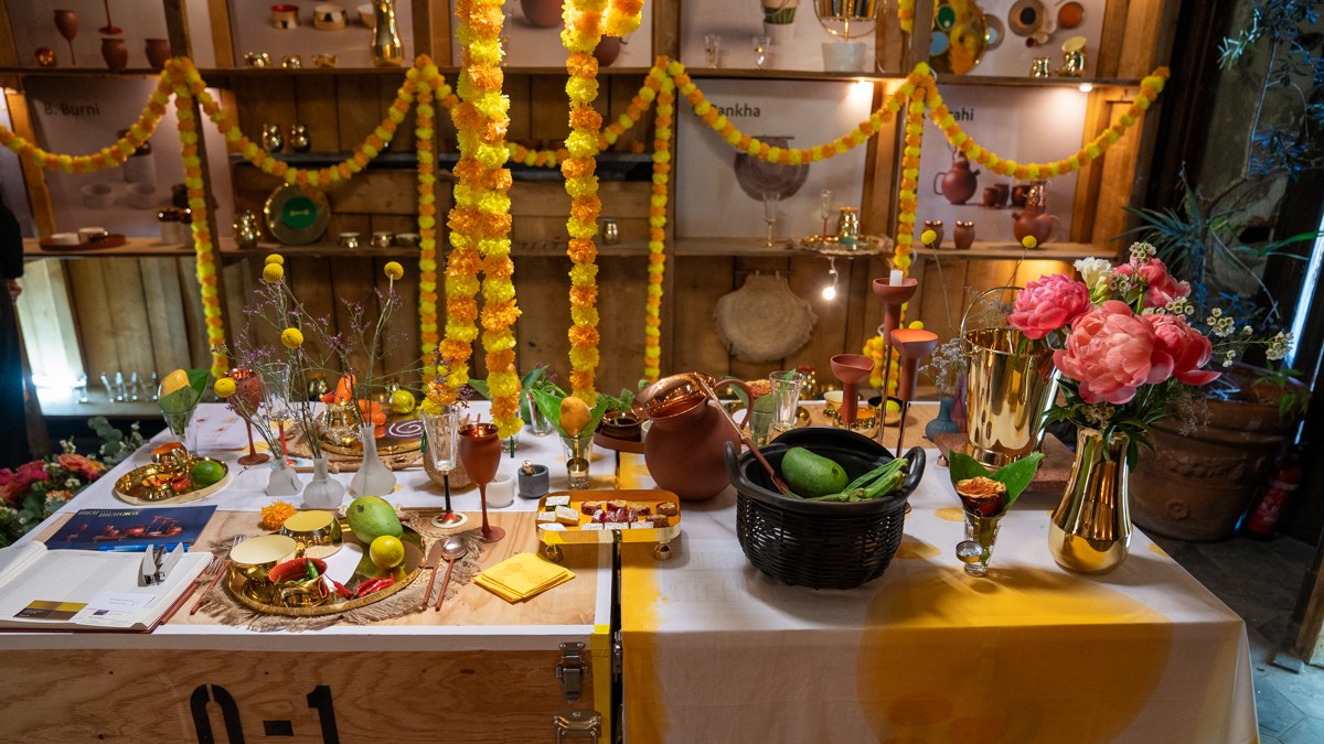 Mini supermarket indiano Fuorisalone 2024