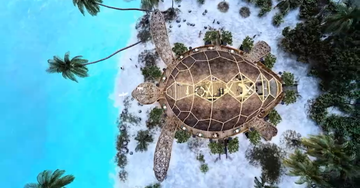 edificio a forma di animale