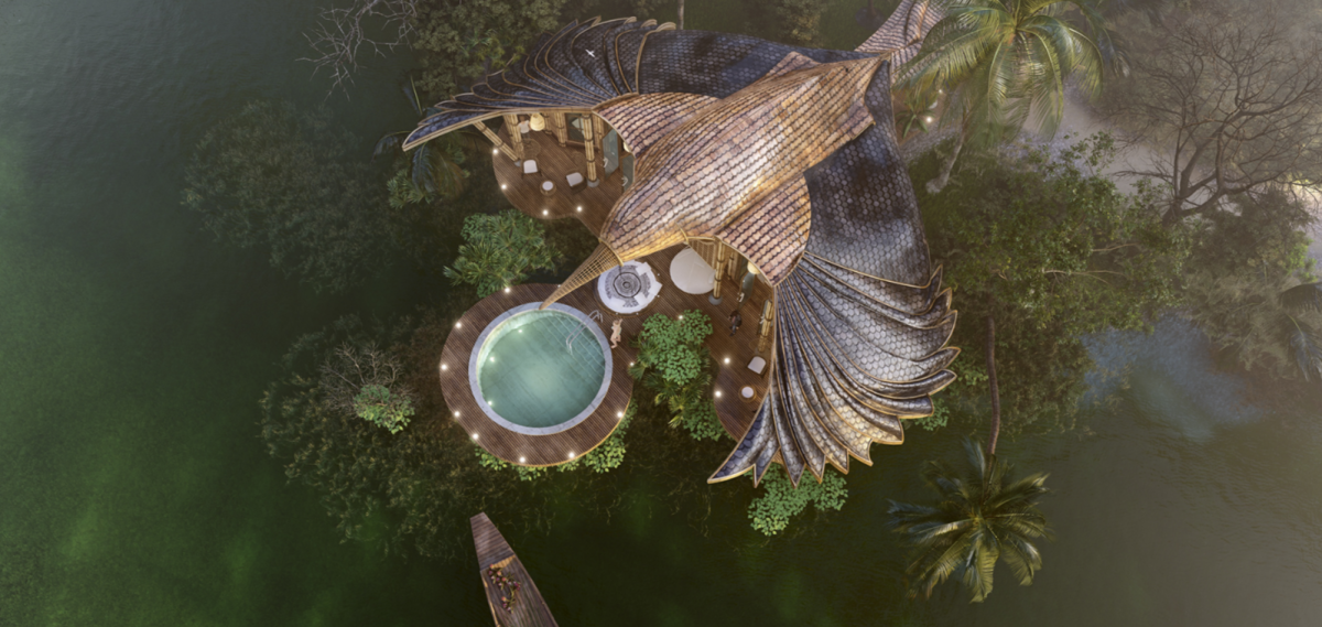 edificio a forma di animale