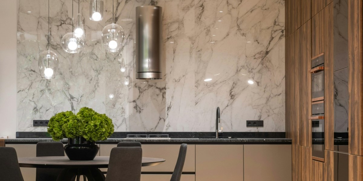cucina con marmo
