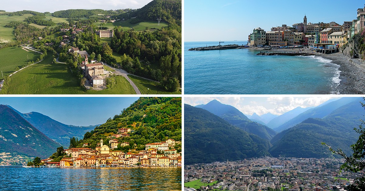 Bogliasco, Iseo, Morbegno e Gazzola