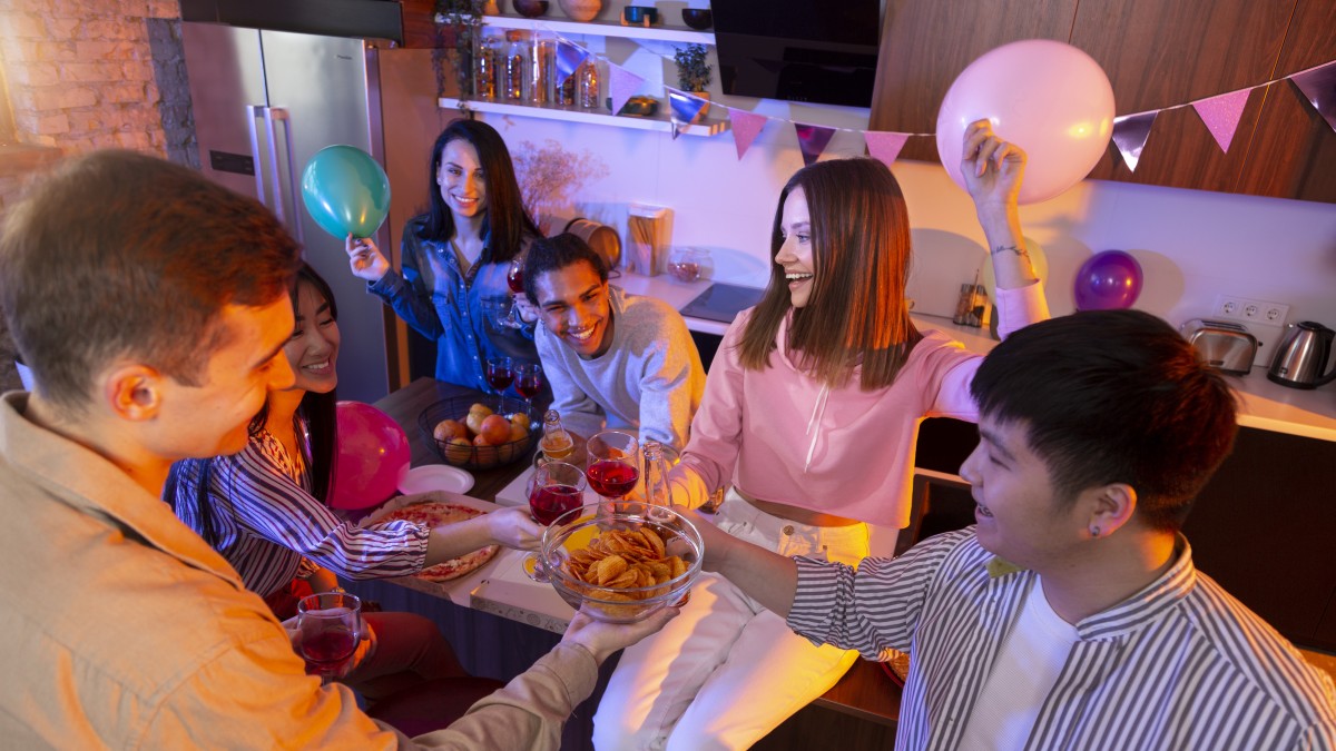 come arredare salotto di casa per una festa