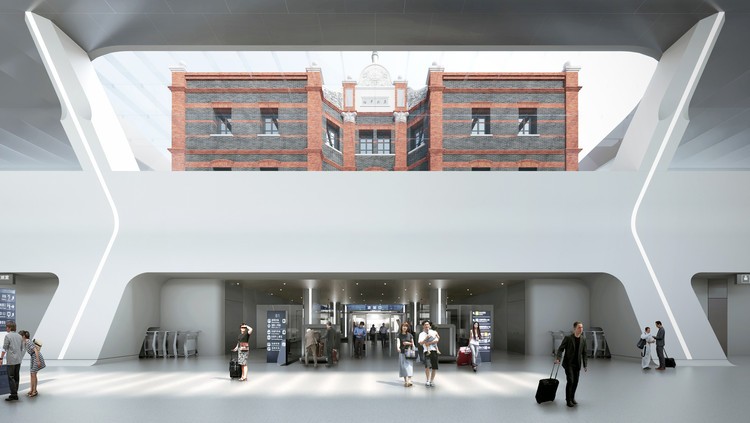 Train Station in the Forest