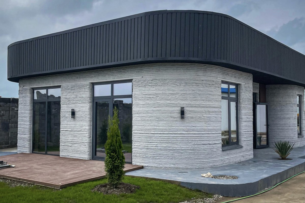 Casa stampata in 3D in Kazakistan