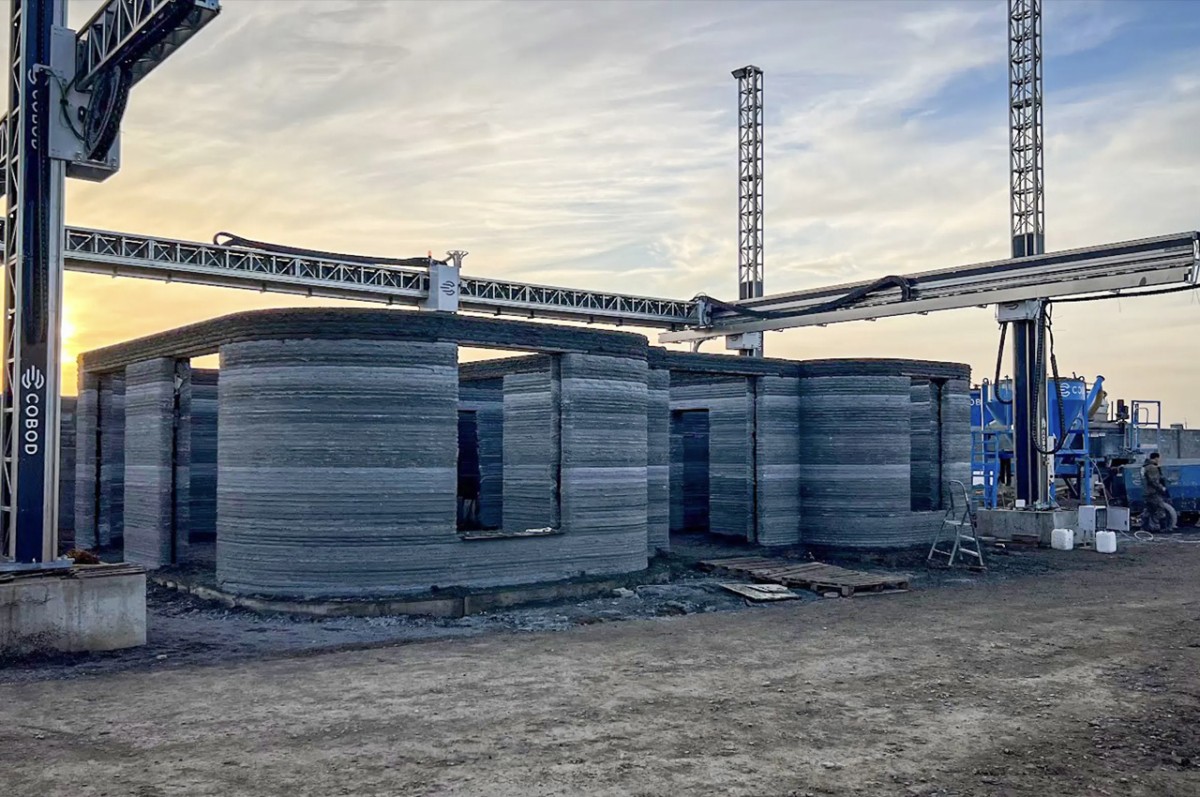 Casa stampata in 3D in Kazakistan