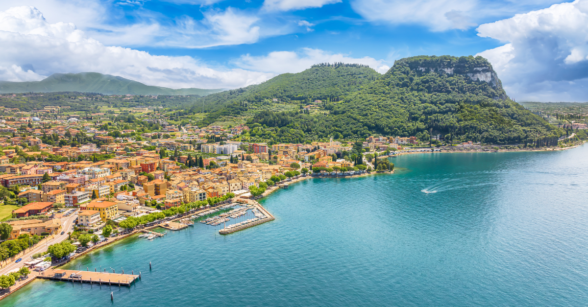 Coastal village with 1 euro houses Italy