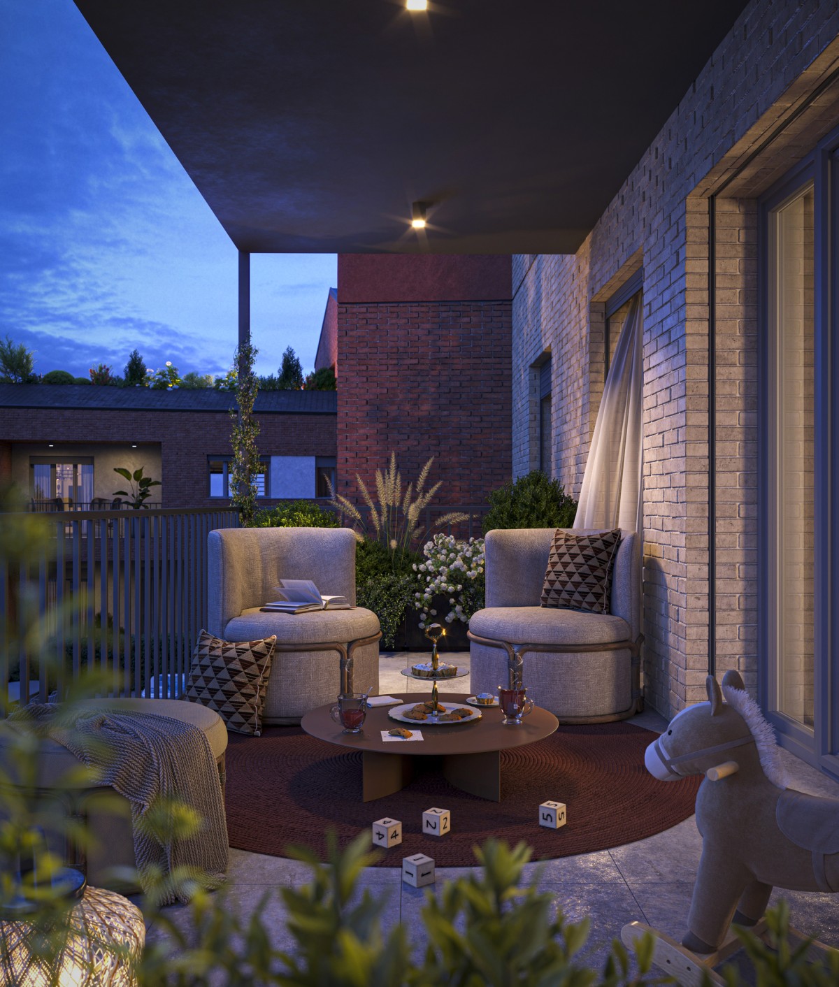 Casa con giardino 2