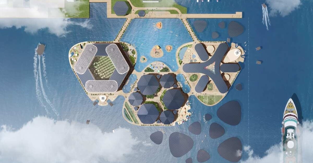 I primi 3 quartieri di Oceanix Busan