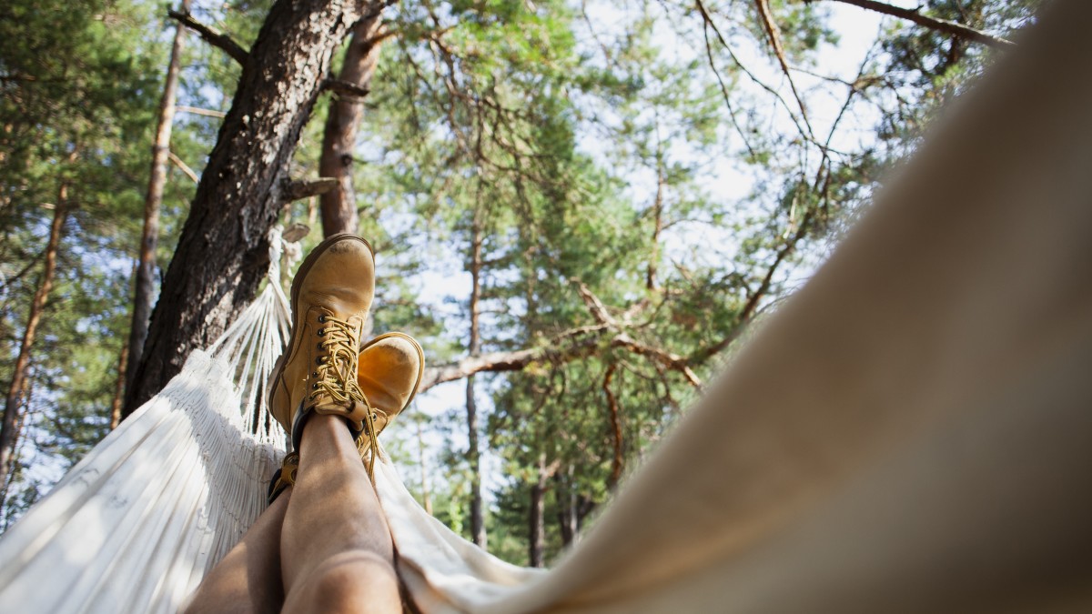 arredi per prendere il sole in giardino