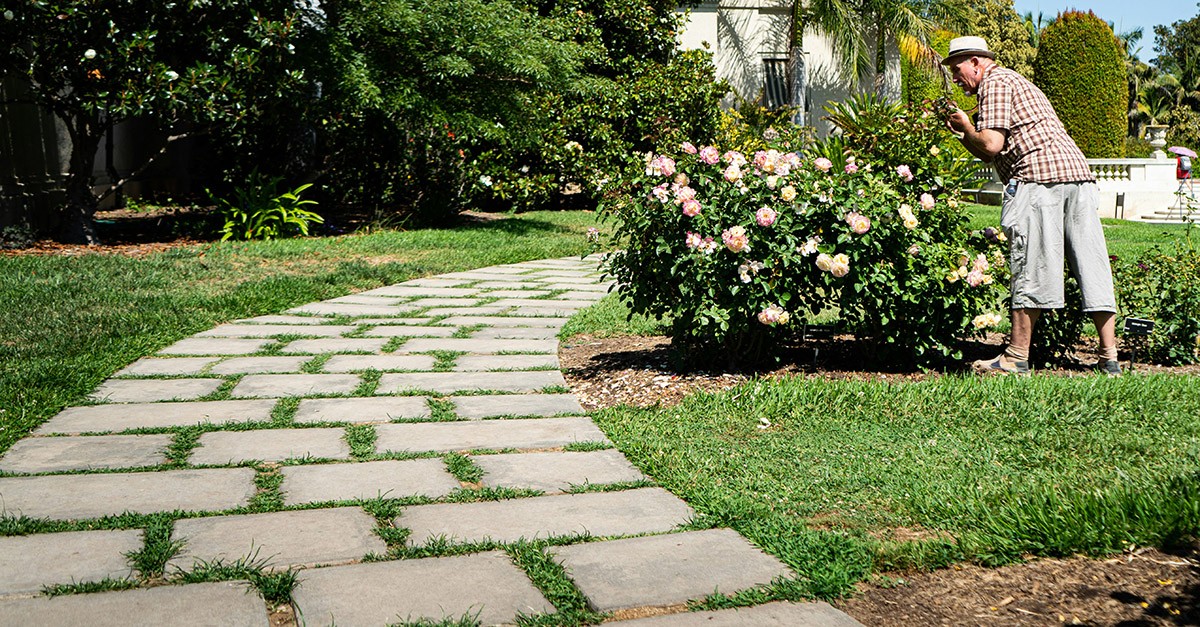 Servitù di passaggio in giardino