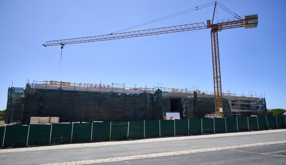 Mansión de Cristiano Ronaldo en Cascáis en construcción