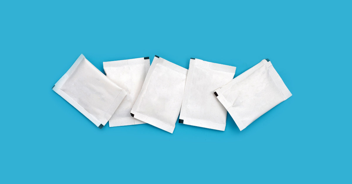 Bustine di zucchero dove si buttano