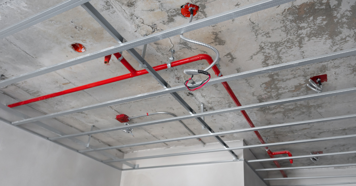 Impianto di raffrescamento a soffitto