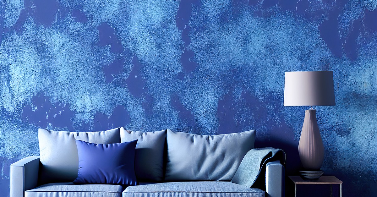 arredamento blu polvere