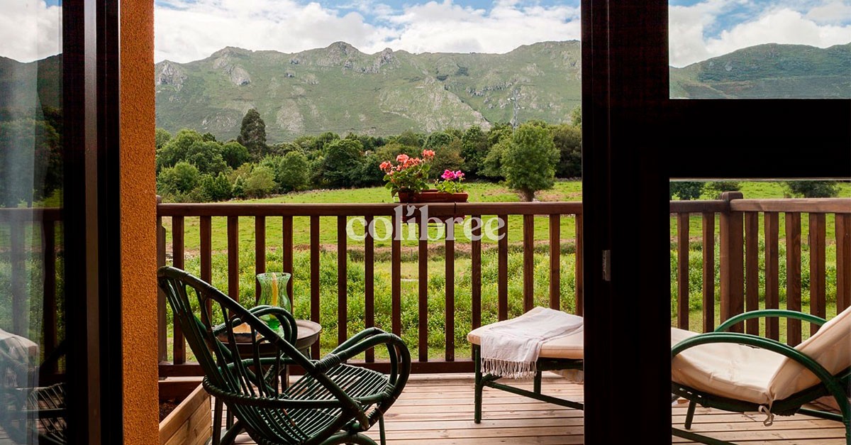 Posada ecológica en el Camino de Santiago.