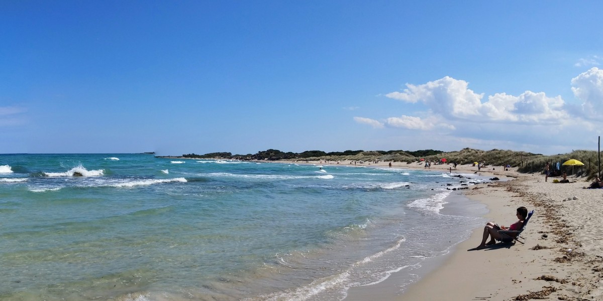 spiaggia punta penna grossa brindisi