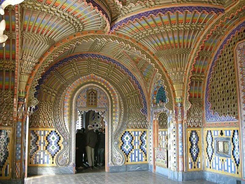 Sala dei Pavoni, Castello di Sammezzano