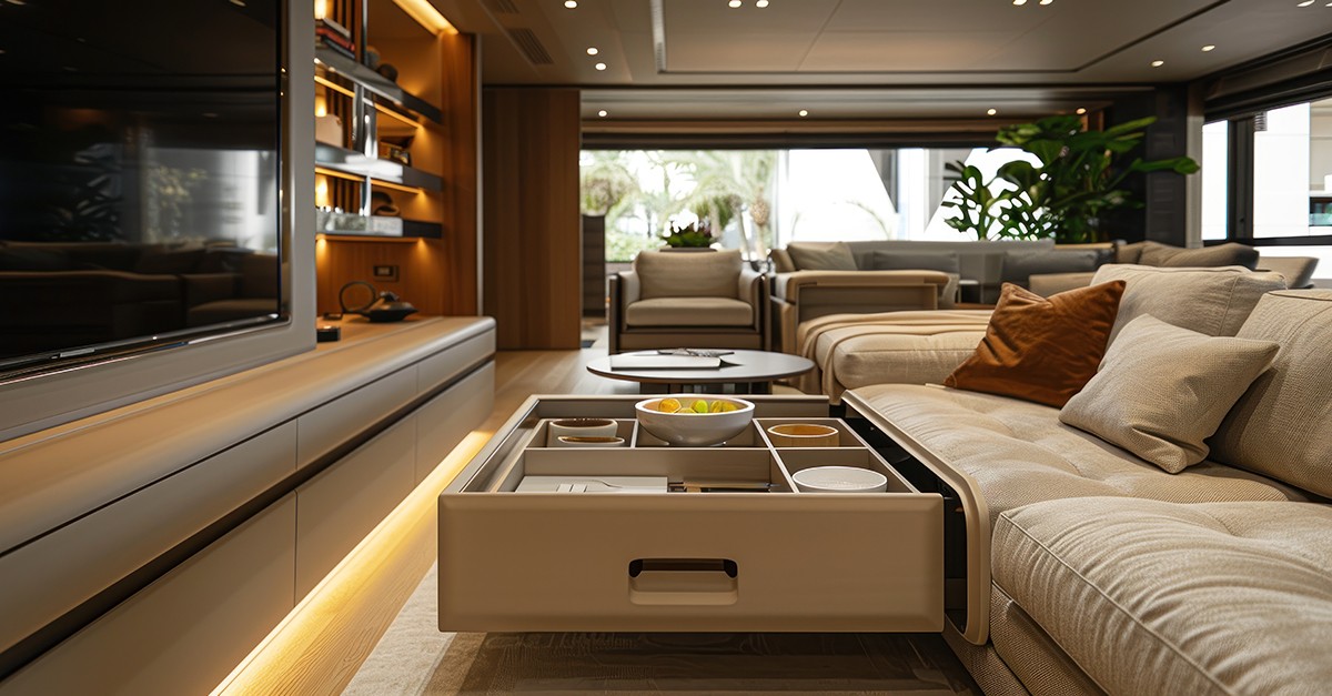 criar espaços multifuncionais