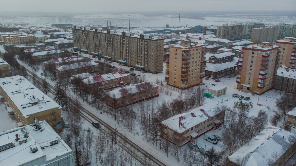 mirny città sulla miniera