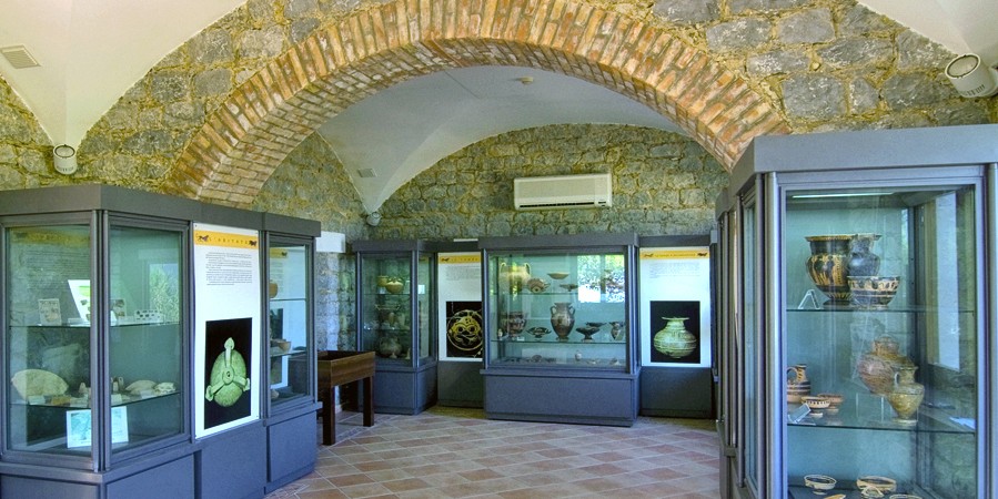 Antiquarium Palinuro, interno
