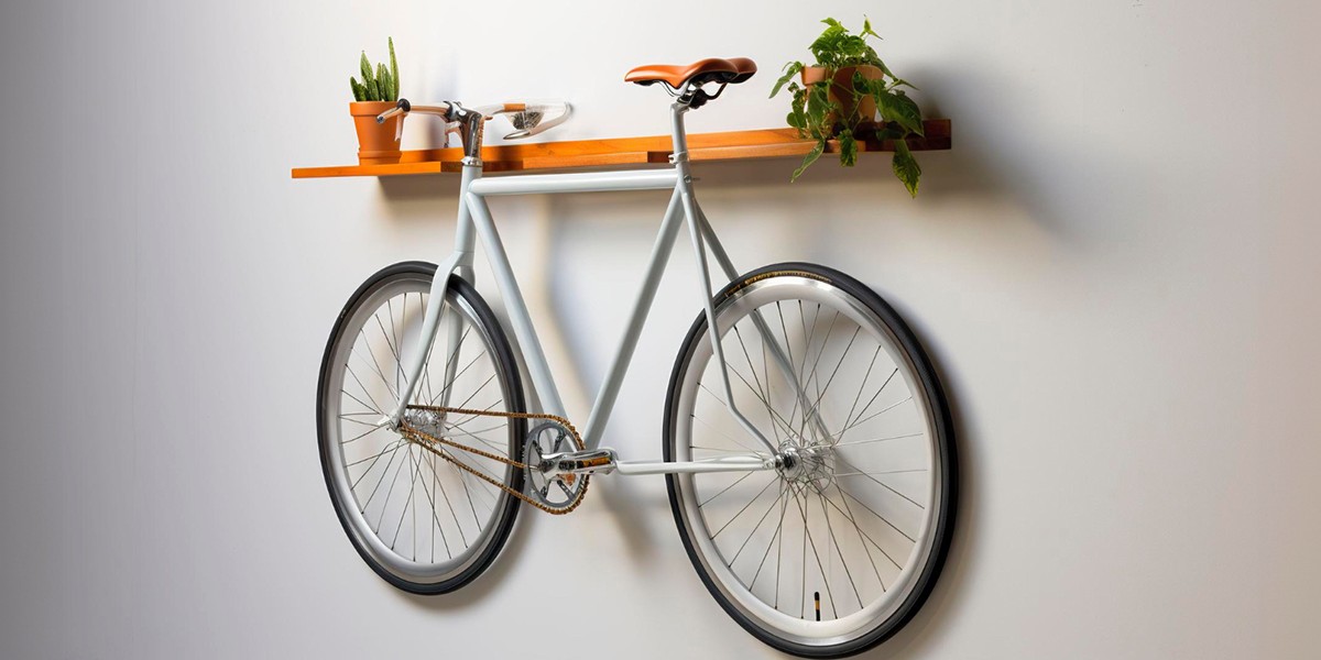 Come appendere la bici al muro