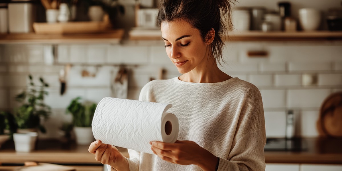 Dove si butta la carta da cucina sporca
