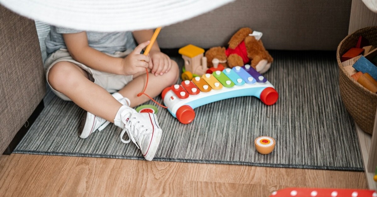 giochi di bambini in cameretta