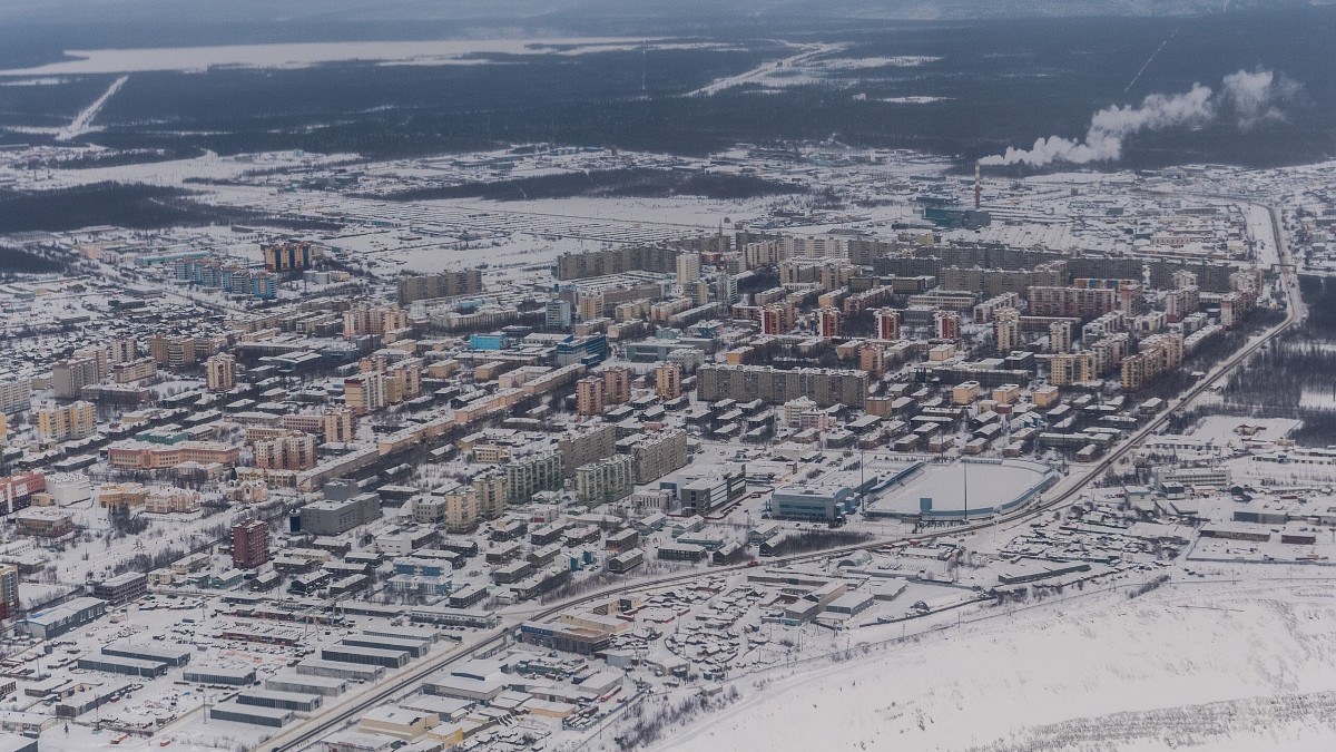 mirny città sulla miniera