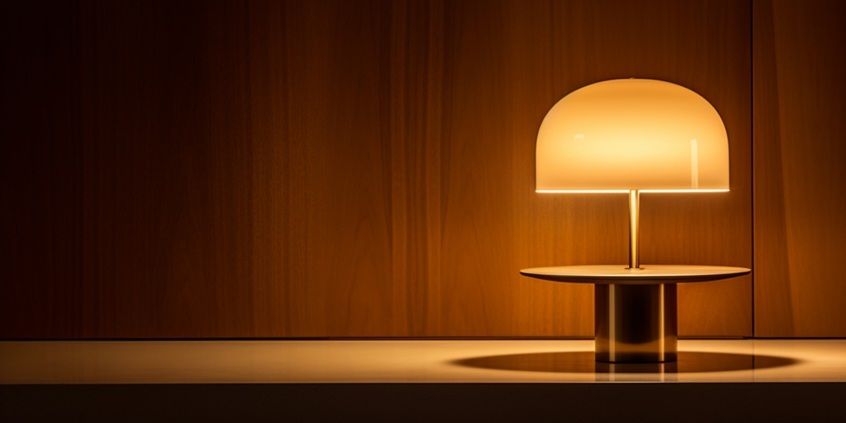 lampada a forma di fungo