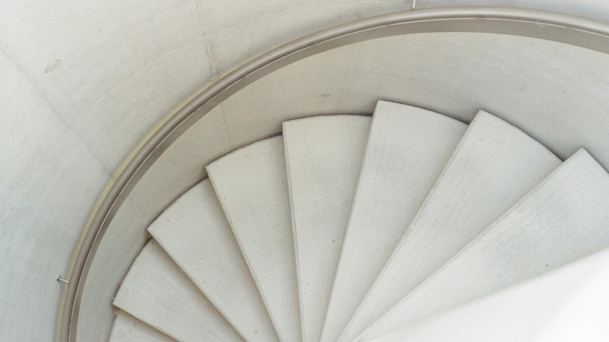 scala a chiocciola dimensioni minime