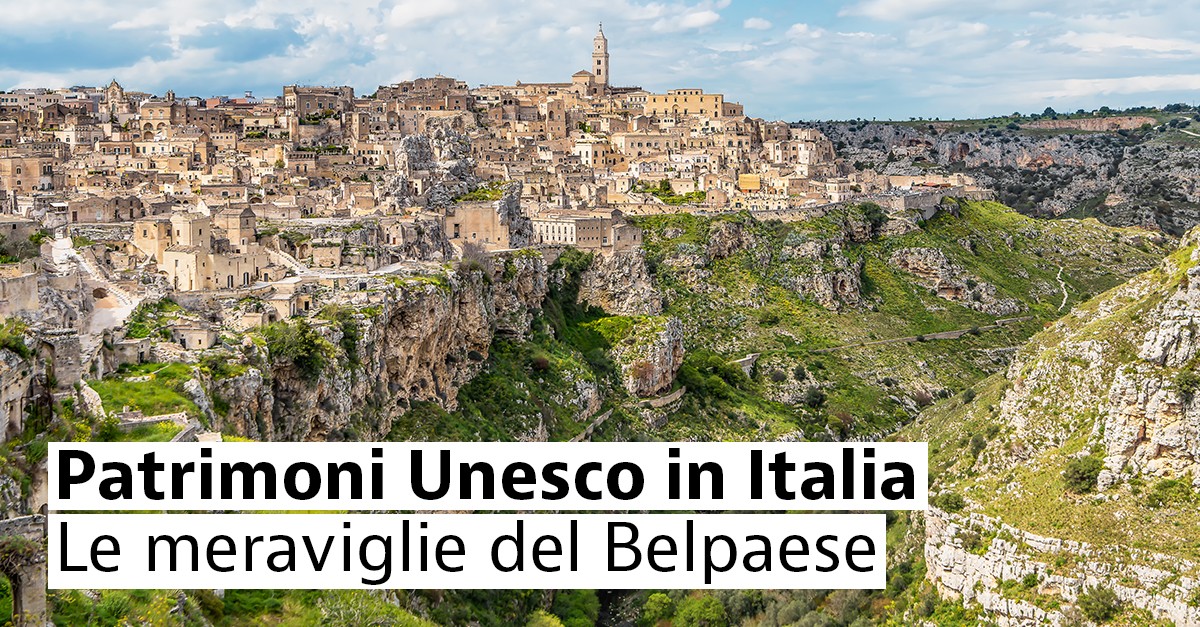 5 fantastici luoghi UNESCO in Italia