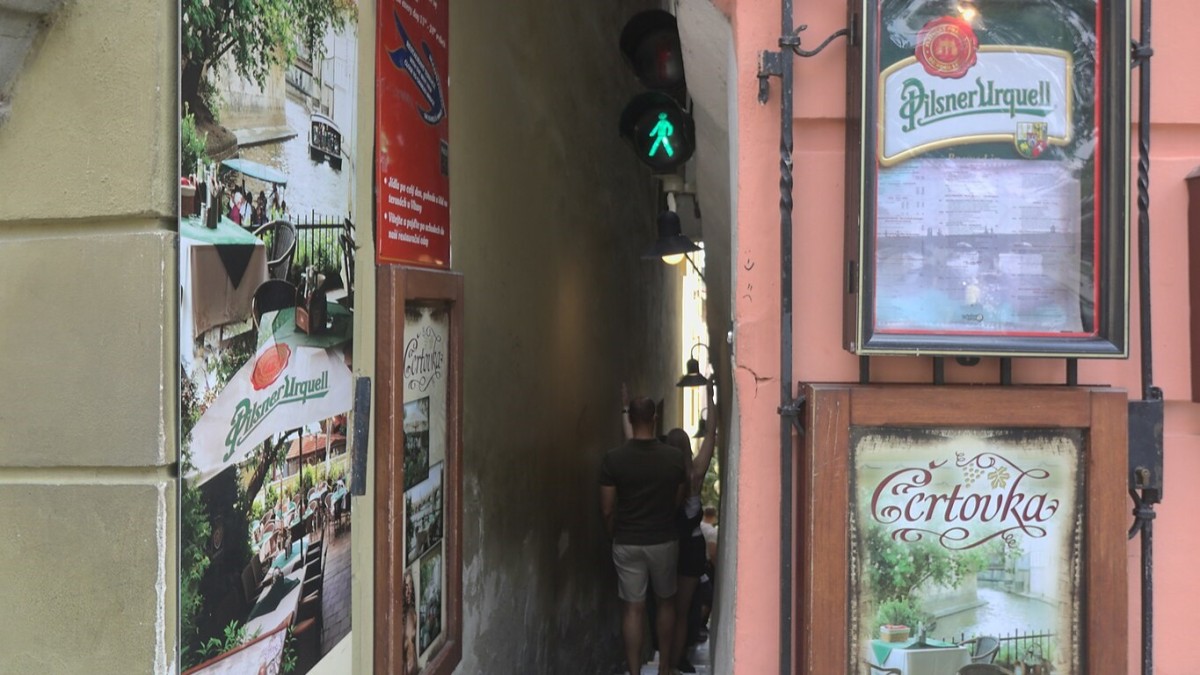 strada piu stretta al mondo praga