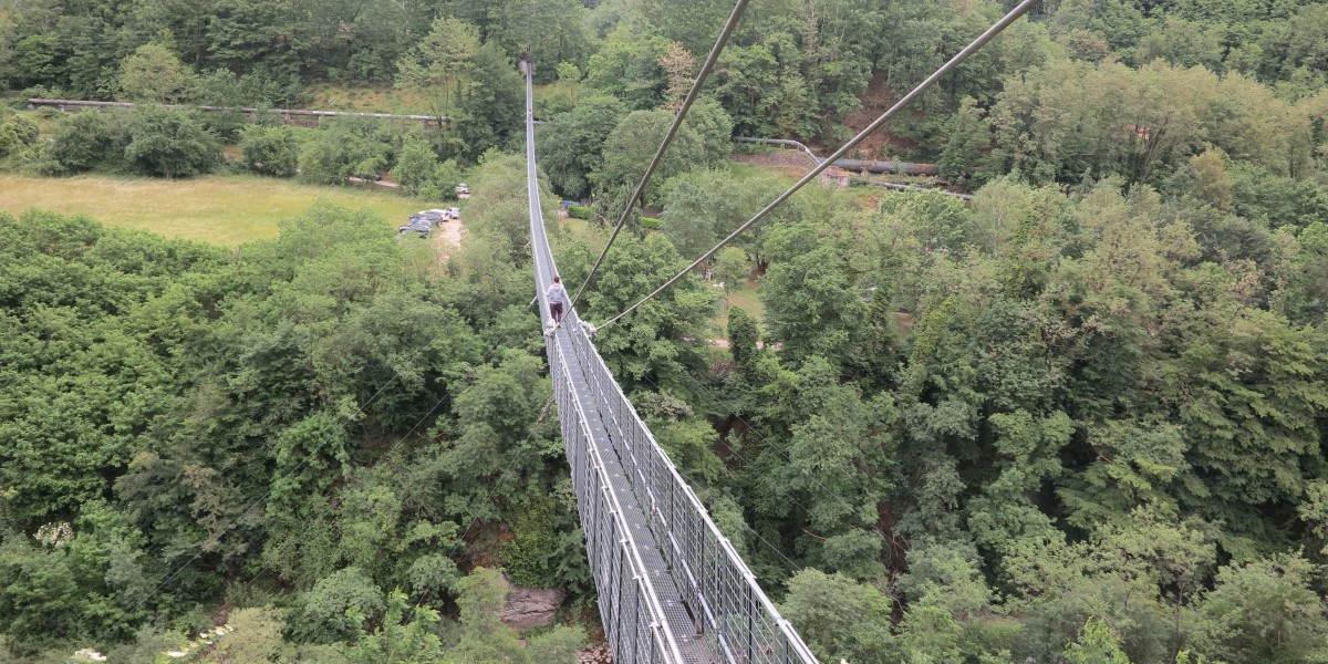 Ponte sospeso Garfagnana