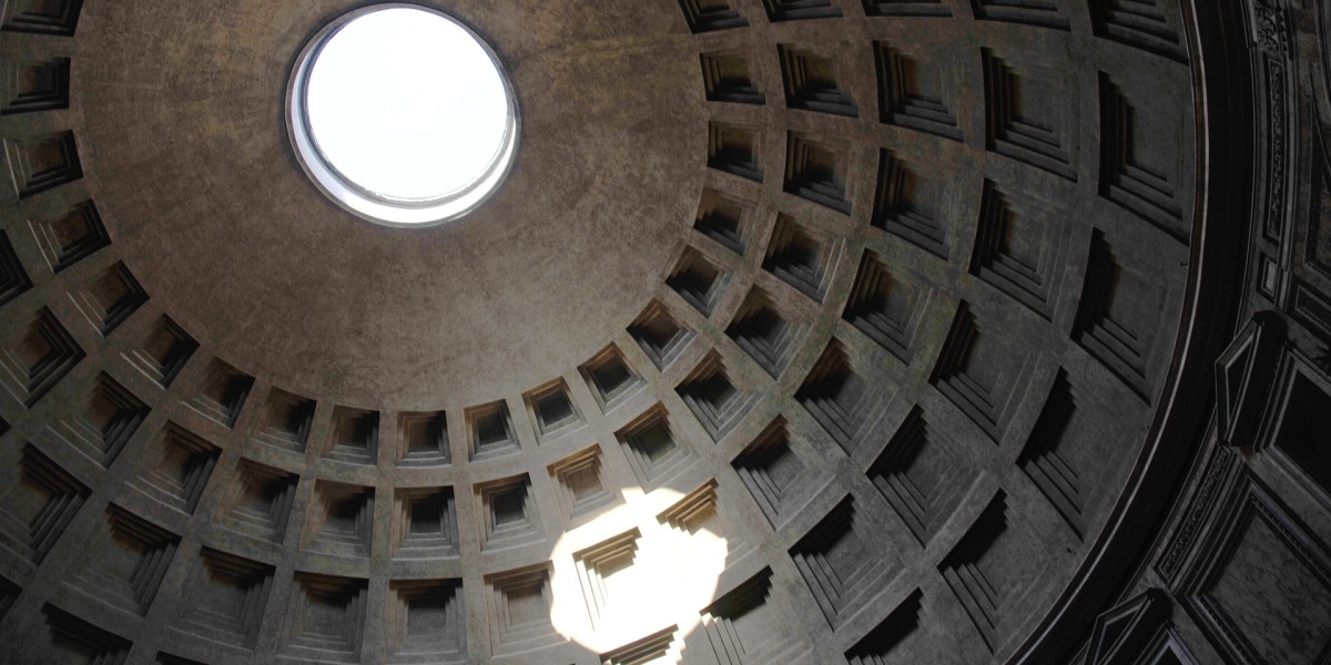perche non piove nel pantheon