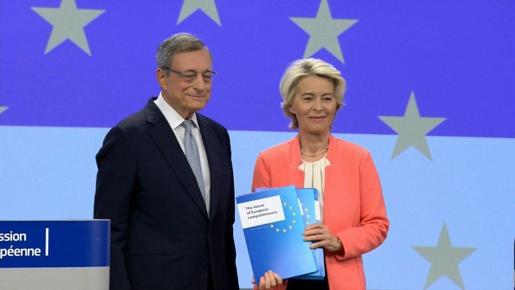 ##Ue, von der Leyen: rapporto Draghi focus del summit a Budapest