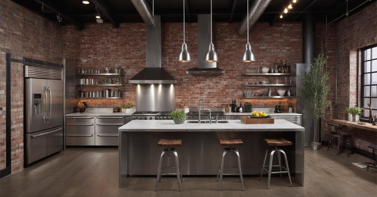 cucina stile industriale