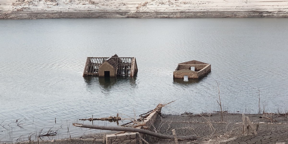 villaggio sommerso di Aceredo in Spagna