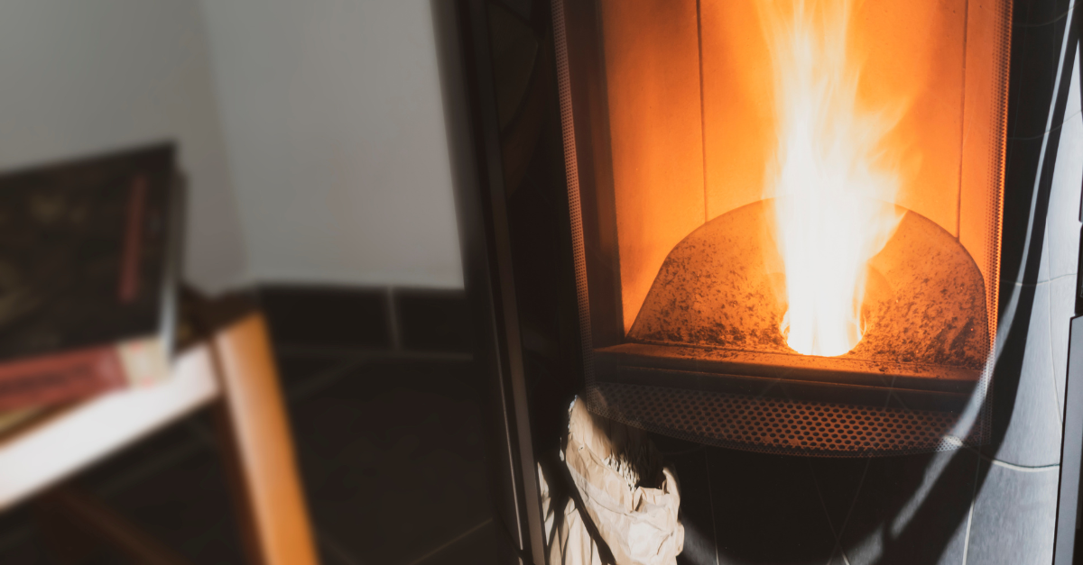 Si può dormire con la stufa a pellet accesa