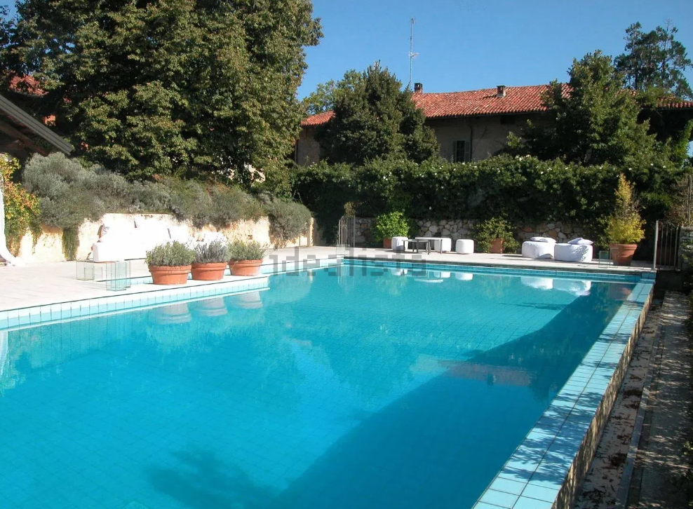 villa con piscina