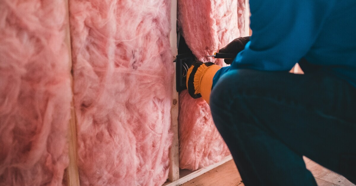 Rivestimento interno rosa per isolamento termico