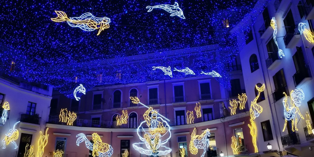 Le più belle luci di Natale in Italia