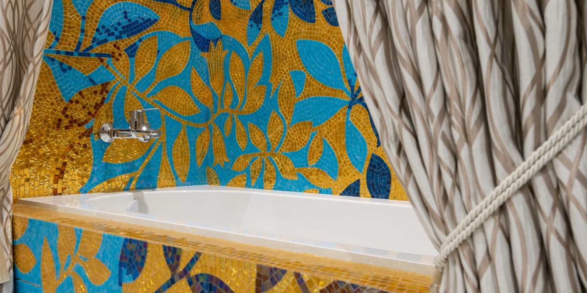 Doccia con mosaico