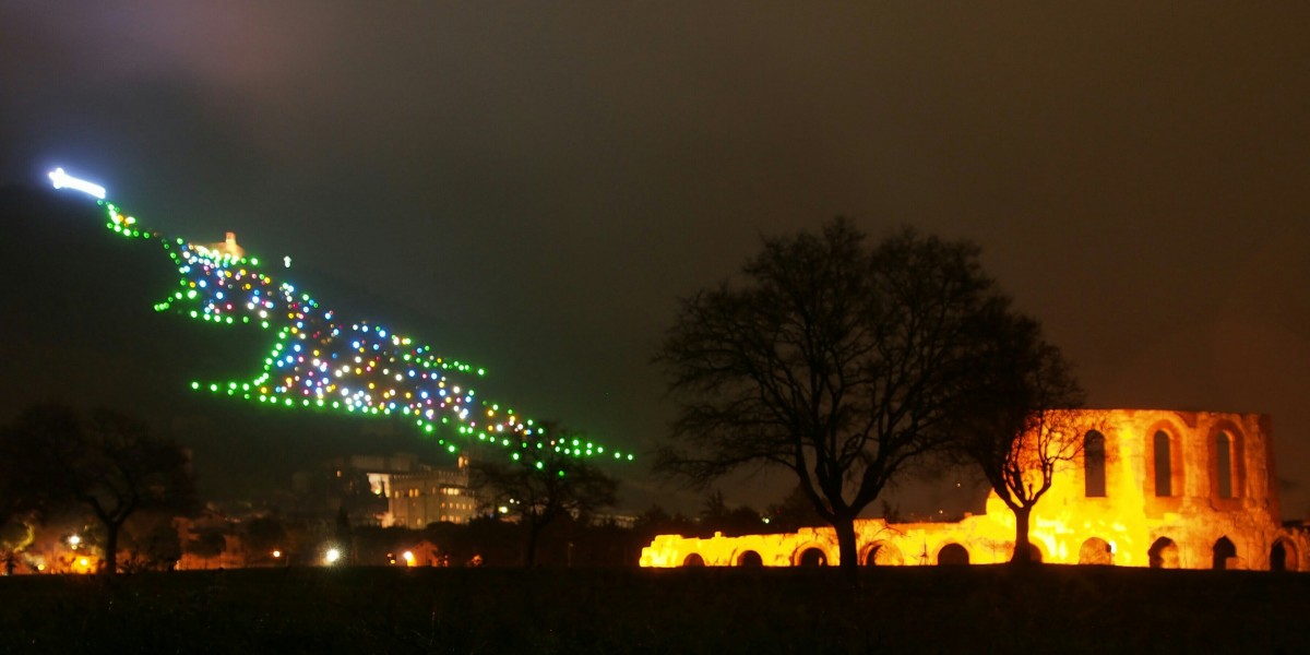 Albero di Natale Gubbio
