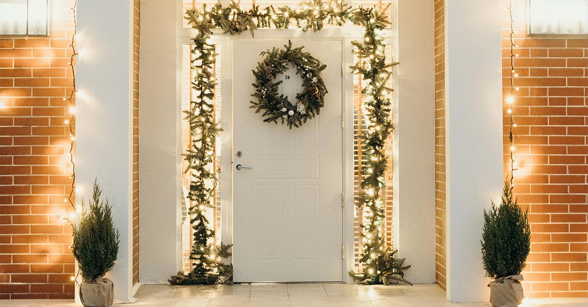 Addobbi natalizi in condominio