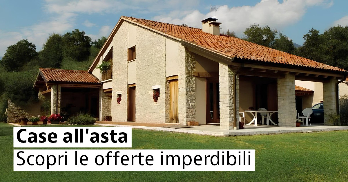 Case all'asta in vendita in Italia