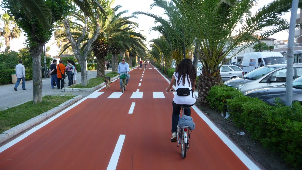 pista ciclabile piu lunga d'italia