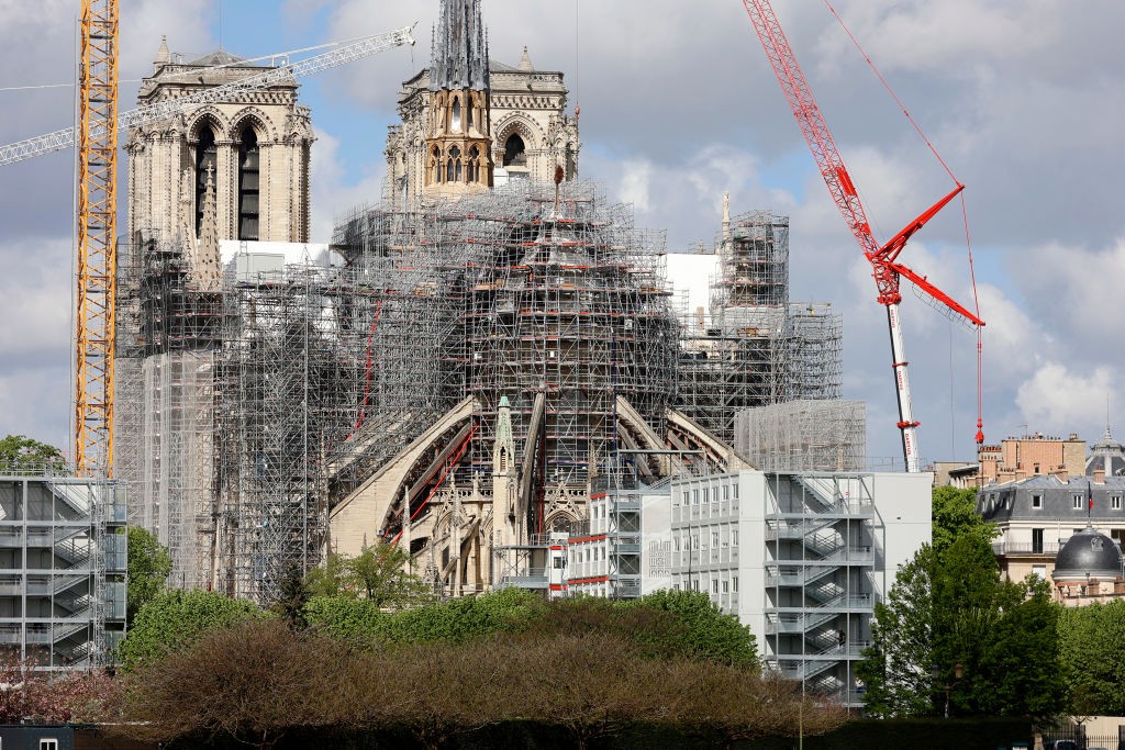 La ricostruzione di Notre Dame