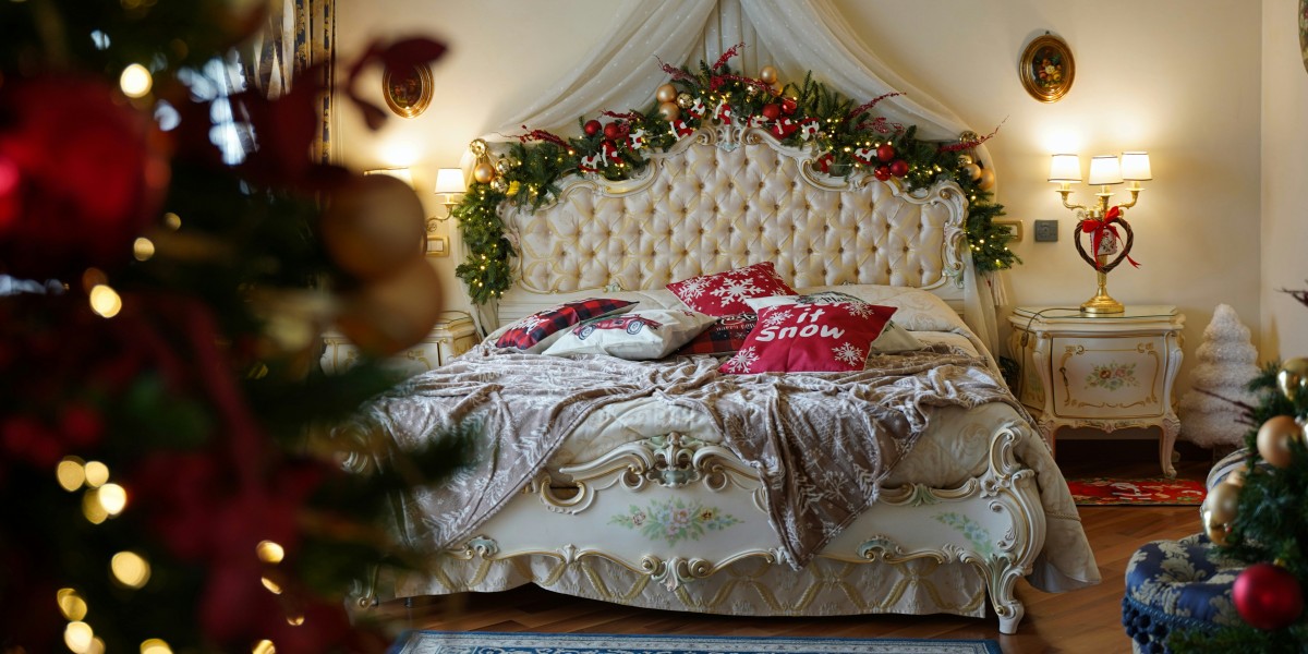 decorazioni natalizie camera da letto