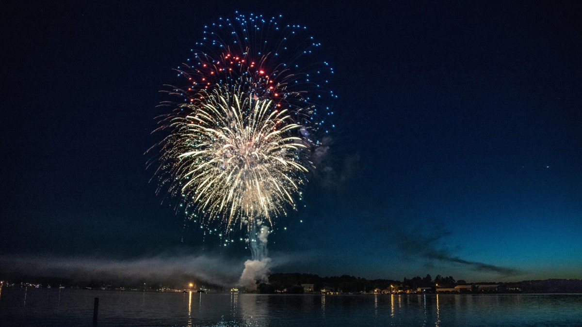 fuochi d'artificio lago di garda